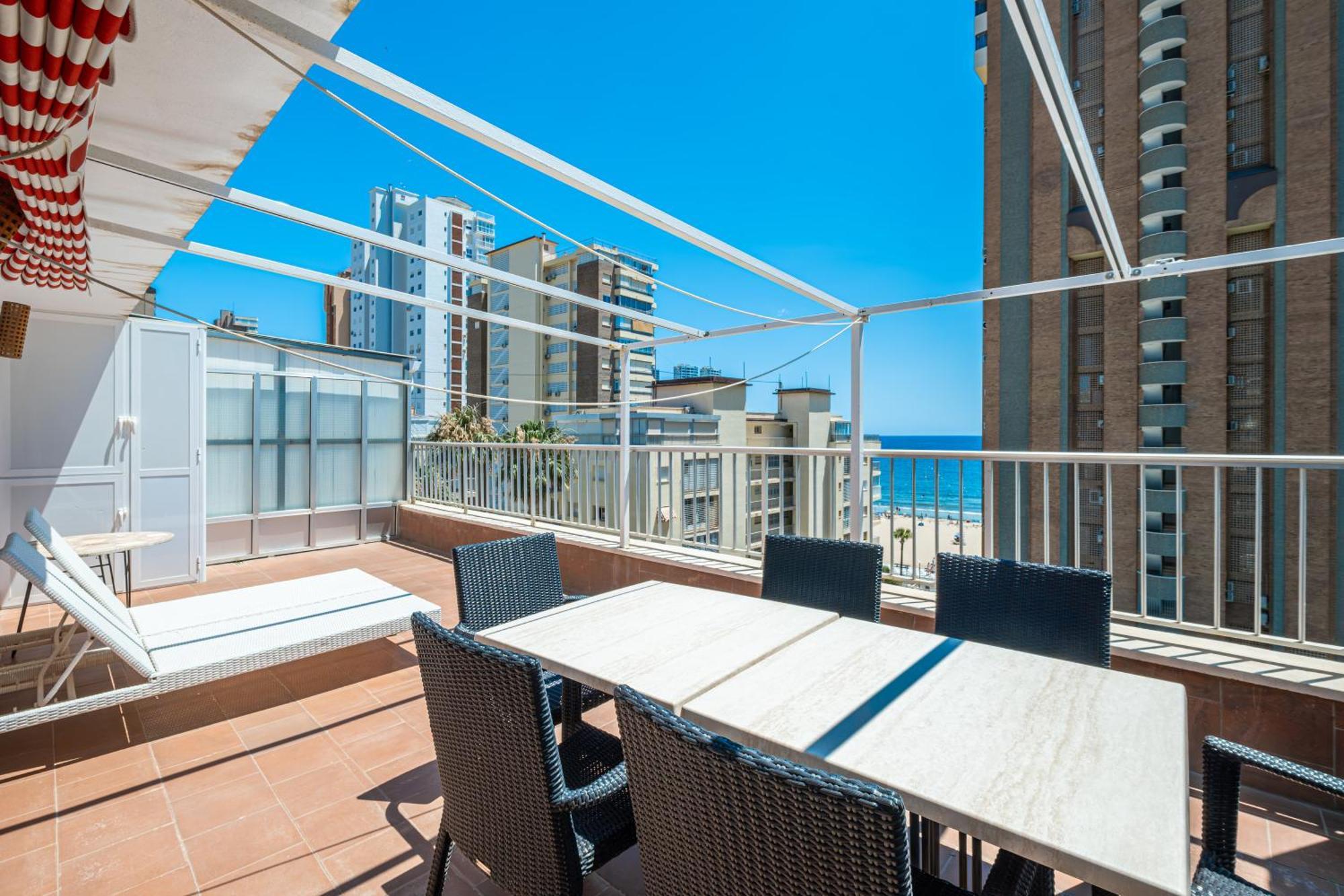 Penthouse El Pato 872 Levante Beach Benidorm Exteriör bild